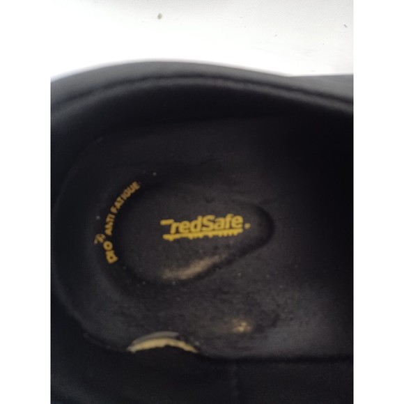 TredSafe Womens Oil & Slip Resistant Black Lace up Work Shoes Size 7 - Picture 5 of 7